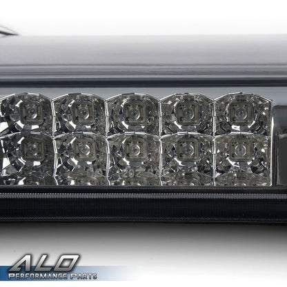 Solid Spare Fit For 04-08 Ford F-150 Smoke Full LED 3rd Third Brake Light Cargo Tail Lamp