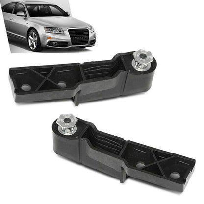 Solid Spare Fit For 2006-2011 Audi A6 S6 Front Bumper Retainer Bracket Left+Right Side