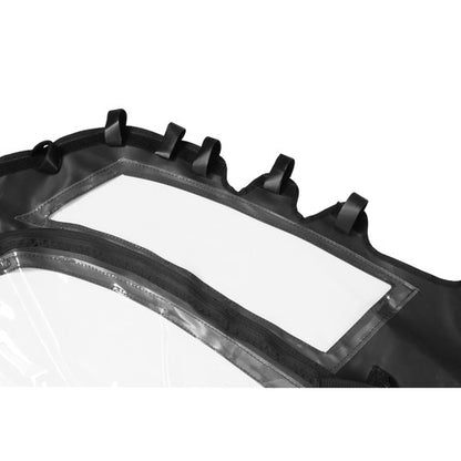 Solid Spare For T-Boss 550 750 560 760 UTV New PVC Soft Half Door Enclosure Black+Clear