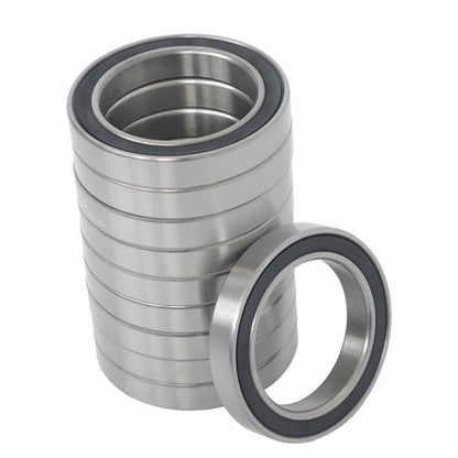 Solid Spare 10Pcs 6910-2RS Bearings 50×72×12mm Double Rubber Seals Deep Groove Ball Bearing