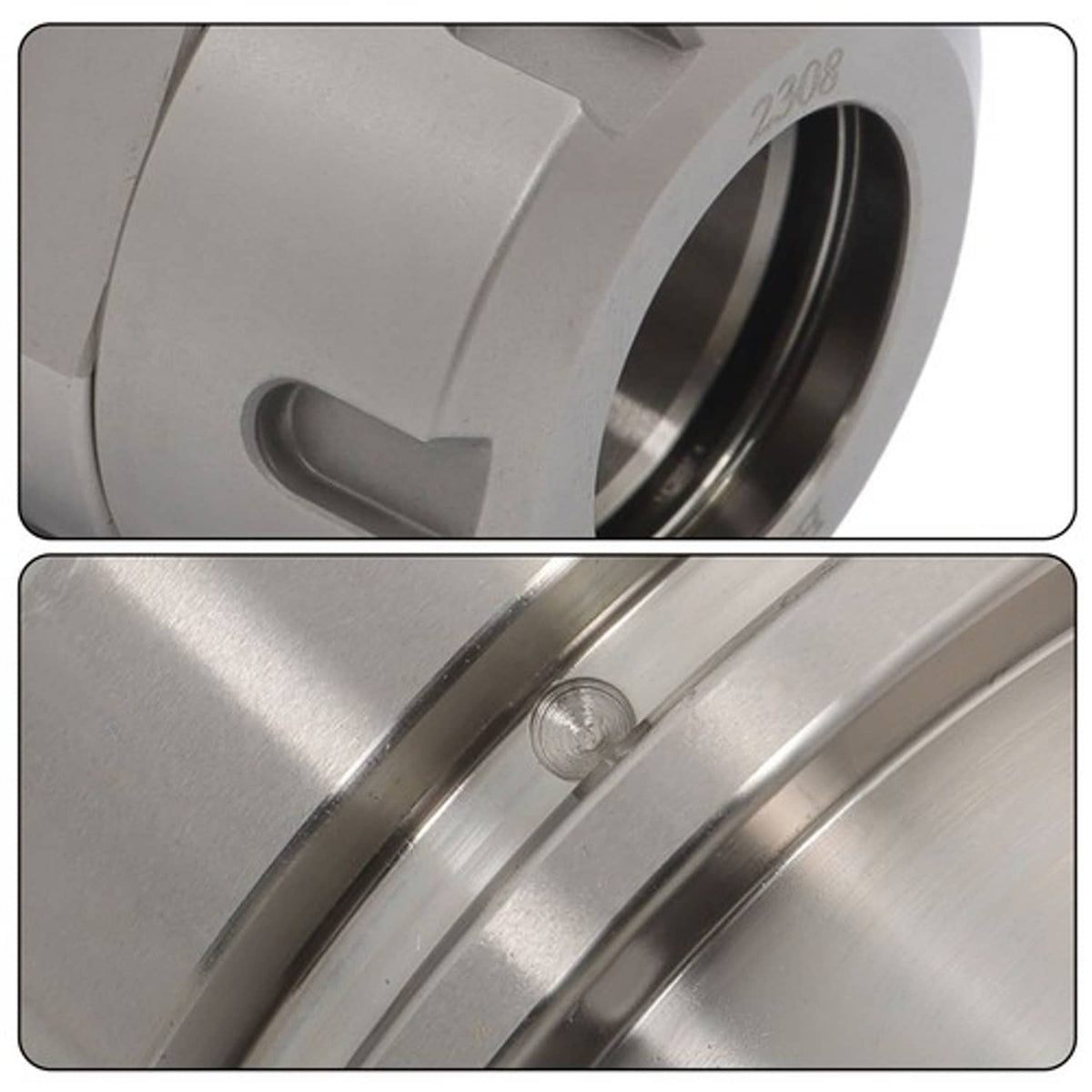 Solid Spare Collet Chuck Tool Holder HSK63F-ER32-70 G2.5 30k RPM CNC Router HSD HSK 63F