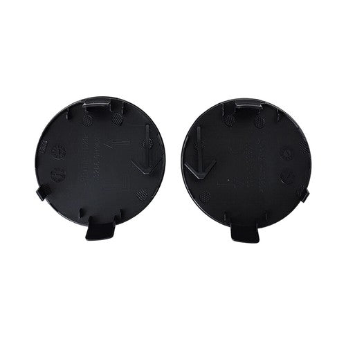 2PCS LH&RH Pair Front Bumper Tow Hook Cover Caps For Toyota RAV4 2013 2014 2015