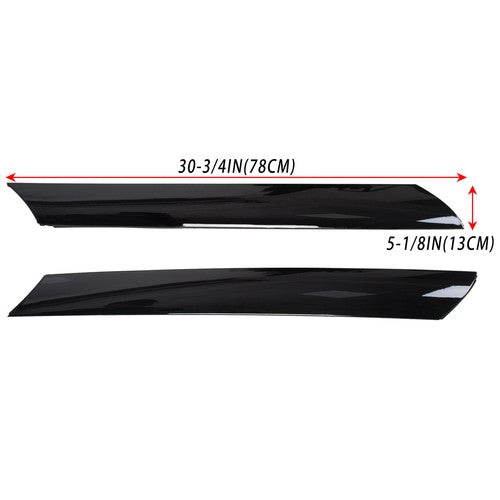Solid Spare Windshield Pillar Trim For 10-13 KIA Soul Exterior Molding Garnish Right & Left