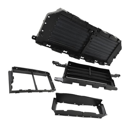 Solid Spare ML3Z-8475-A For 21-22 Ford F-150 Radiator Upper+Lower Grille Shutter W/O Motor
