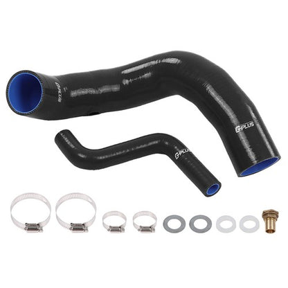 Solid Spare Fuel Hose Complete Kit Set Black Fit For 1970-1975 Jeep CJ5 CJ6 Base