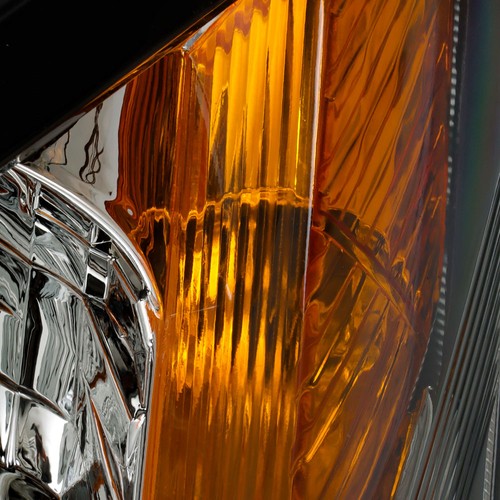 Solid Spare Headlight Black For Toyota Prius 2006 2007 2008 2009 Headlamp Left+Right Side