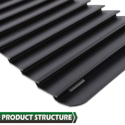 Solid Spare Fit For 1985-1990 Camaro Z28/IROC-Z IROC Hood Louvers New Reproduction Pair