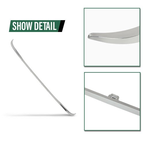 Solid Spare Fit For 16-19 Mercedes-Benz GLC300 Rear Bumper Face Bar Trim Molding Step Pad