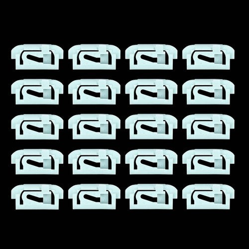 Solid Spare 20pcs Windshield & Rear Window Trim Molding Clips Fit For 1978-1988 GMG-Body