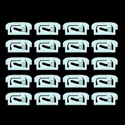 Solid Spare 20pcs Windshield & Rear Window Trim Molding Clips Fit For 1978-1988 GMG-Body
