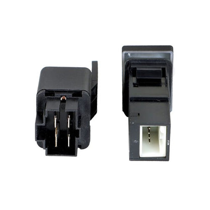 Solid Spare LH+RH Daytime Running Lights w/Wiring Switch For 19-21 Toyota Corolla Hatchback