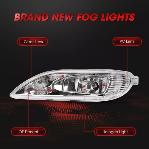 Fit For 2005-2008 Toyota Corolla 2002 2003 2004 Toyota Camry Clear Fog Light