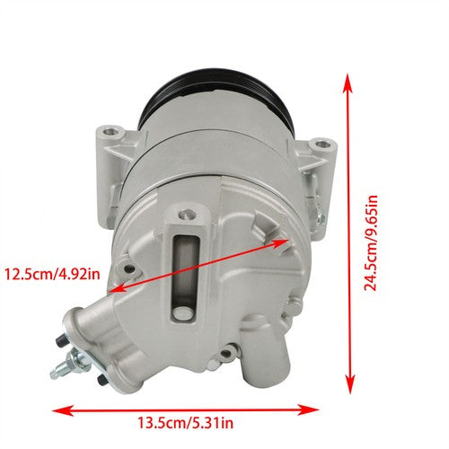 Solid Spare Fit For Chevrolet Malibu 13-16 GMC Terrain 15-17 68222 A/C Compressor W/ Clutch