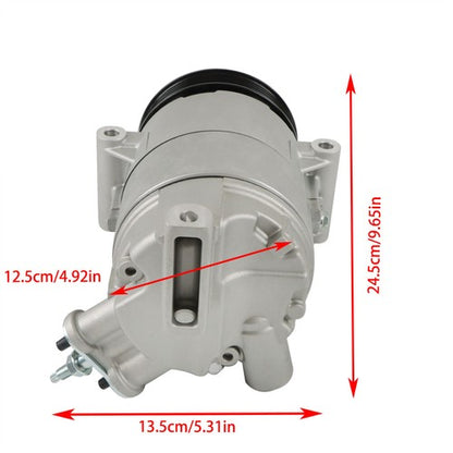 Solid Spare Fit For Chevrolet Malibu 13-16 GMC Terrain 15-17 68222 A/C Compressor W/ Clutch