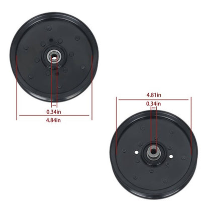 Solid Spare For Ariens 07351200 Gravely Flat Idler 5.00"x.75" Zenith Apex SD RD CE 48 52 60