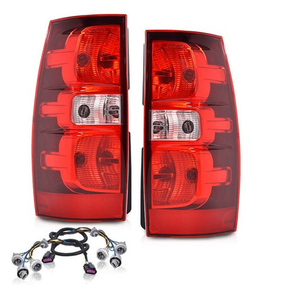 Solid Spare Tail Lights Brake Lamps Left+Right Fit For 07-14 Chevrolet Suburban Tahoe