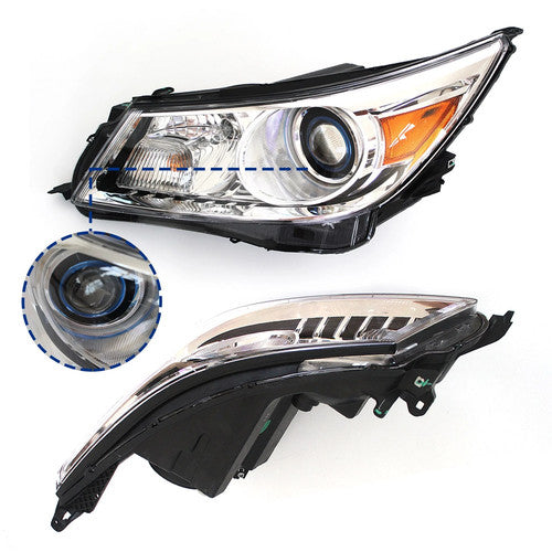 FIT 2010-2013 Buick LaCrosse HID/Xenon Headlight Headlamp LH 22743218 W/bulbs