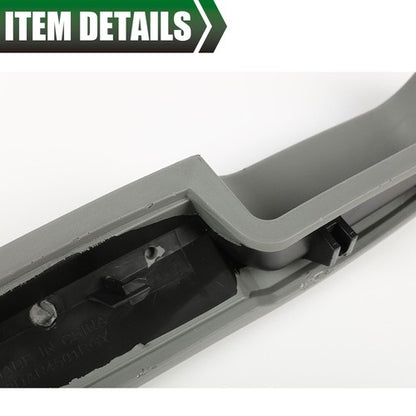 Solid Spare Door Armrest Gray Driver & Passenger Side Fit For Cadillac Chevy GMC SUV Truck