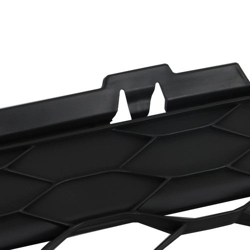 Solid Spare Compatible For 2016-2017 Ford Explorer Front Grille+Fog Light Frame*2+Skid Plate