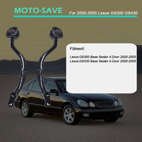 Solid Spare Fit For 2000-2005 Lexus GS300 GS430 Sedan Front Lower Control Arm Strut Rod Rear