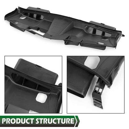 Solid Spare Fit For 2010-2013 Mercedes-Benz W212 E350 Radiator Fan Shroud Upper Cover Shield