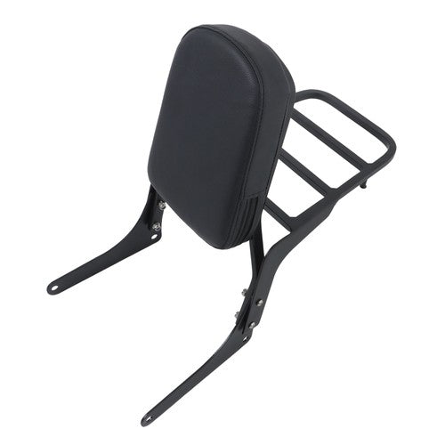 Solid Spare Fit For Honda Rebel 250 Passenger Backrest Sissy Bar with Luggage Rack New