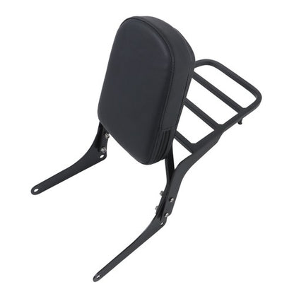 Solid Spare Fit For Honda Rebel 250 Passenger Backrest Sissy Bar with Luggage Rack New