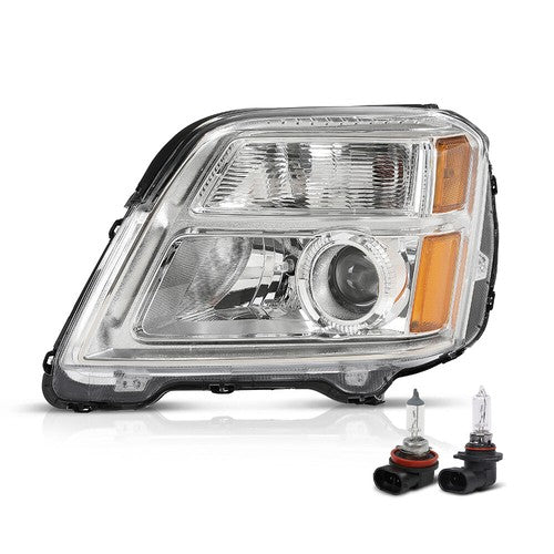 Solid Spare Fit For 10-15 GMC Terrain SL/SLT/SLE Halogen Headlight Assembly Left Side