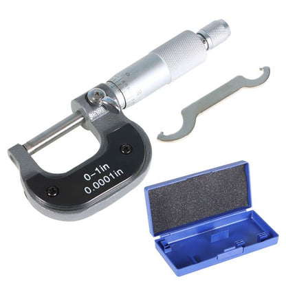 Solid Spare Outside Micrometer Premium Precision Carbide Tips Machinist Tool 0-1"/0.0001"