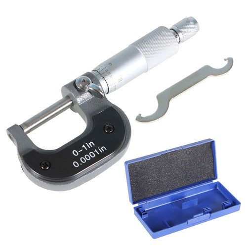 Solid Spare Outside Micrometer Premium Precision Carbide Tips Machinist Tool 0-1"/0.0001"