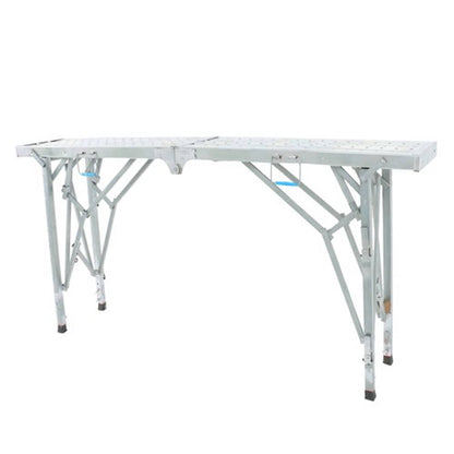 Solid Spare Portable 1.8m Folding Scaffolding Platform Work Bench Scaffold Step Ladder