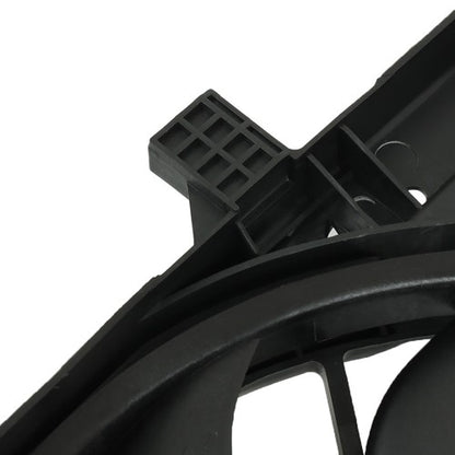 Solid Spare Fit For 2013-15 Chevy Malibu 2.0L 2.5L L4 Plastic Radiator Cooling Fan Assembly