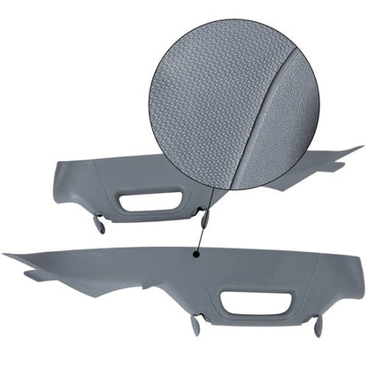 Solid Spare Left + Right A Pillar Handle Trim Grey Gray FOR 2011-2016 Ford F250 F350 F550