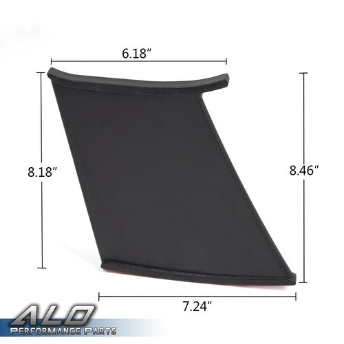 Solid Spare Fit For 2002-2007 Subaru Impreza WRX STI Spoiler Wing Stiffi Support Stabilizer