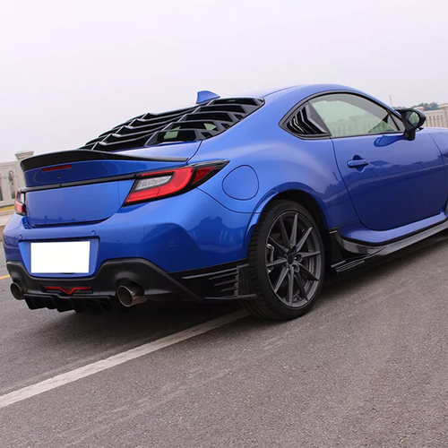 For 2022 2023 2024 Subaru BRZ Toyota GR86 Gloss Black Rear Trunk Spoiler Wing