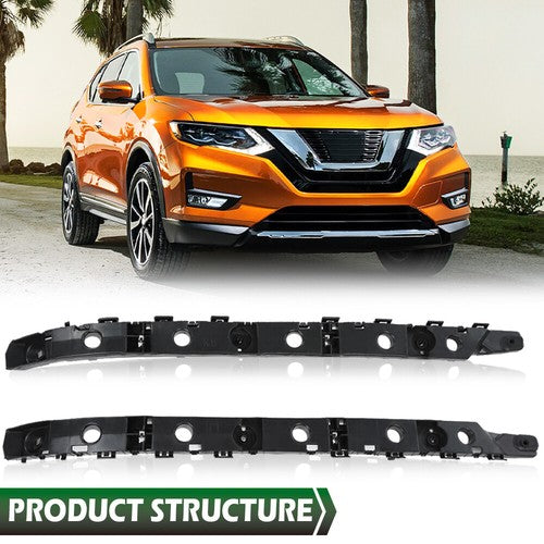 Solid Spare Fit For 2014-2018 Nissan Rogue Rear Left+Right Side Bumper Bracket Retainer