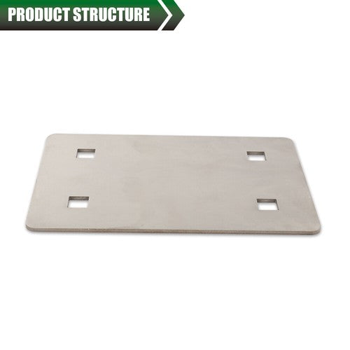 Solid Spare Fit For Saltdogg Snowex Western Spreader Vibrator Mount Plate With 1-1/2 Bolts