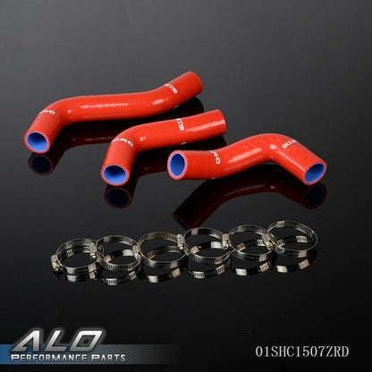 Solid Spare Red Silicone Radiator Hose Fit For 1989-1993 Miata MX-5 Roadstar NA6CE B6ZE 1600