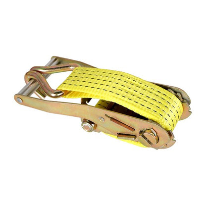 Solid Spare 2 In x 15 Ft Ratchet Straps With J Hook 5000 Lbs Heavy Duty Tie Downs 8 Pack