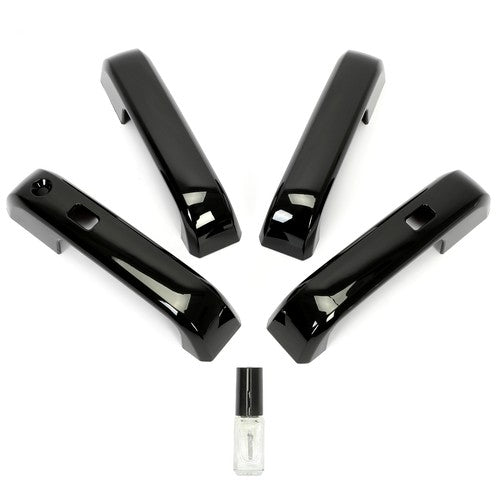 Solid Spare Door Handle Cover For 17-22 Ford F250 F350 Super Duty W/SmartKey Touch 4 Door