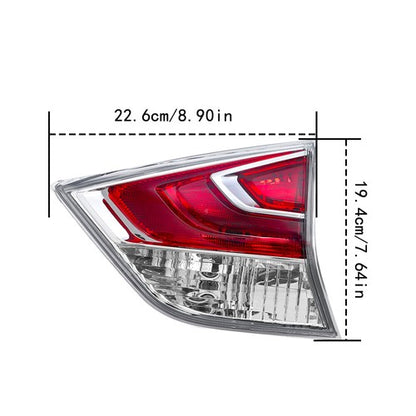 Solid Spare Tail Light For Nissan Rogue 2014-16 RH Tail Light Replacement Lamp Single Right