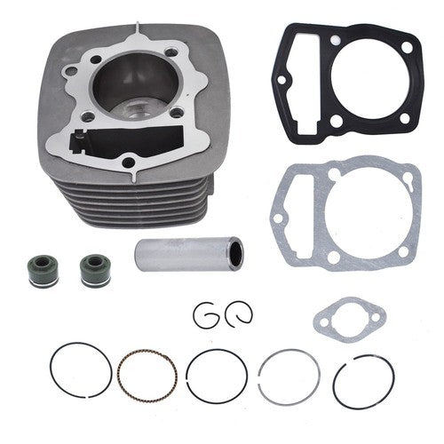 Solid Spare Cylinder Kit Fit For Honda ATC 200 223CM3 Piston 65.5mm Bore Rings CY-50