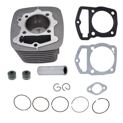 Solid Spare Cylinder Kit Fit For Honda ATC 200 223CM3 Piston 65.5mm Bore Rings CY-50