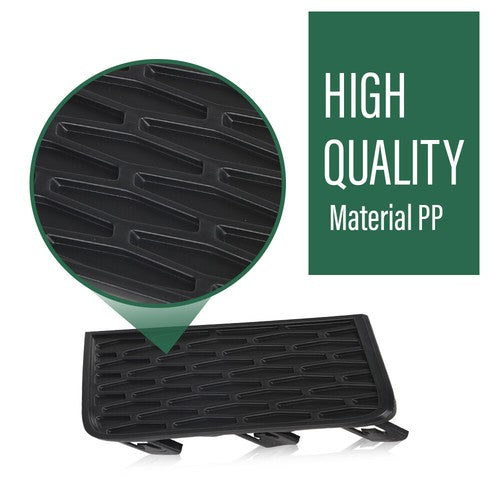 Solid Spare Front Bumper Insert Fog Light Cover Right Fit For 11-15 Land Range Rover Evoque