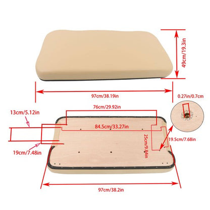 Solid Spare Golf Cart Replacement Front Seat Bottom Assembly For Club Car Precedent 2004-Up