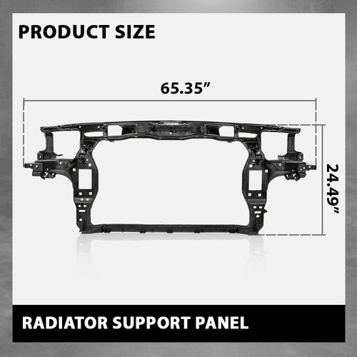 Solid Spare Fit For 2011-2018 Audi A8 Quattro Radiator Support Core Assembly 4H0805594E