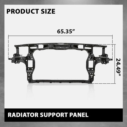 Solid Spare Fit For 2011-2018 Audi A8 Quattro Radiator Support Core Assembly 4H0805594E