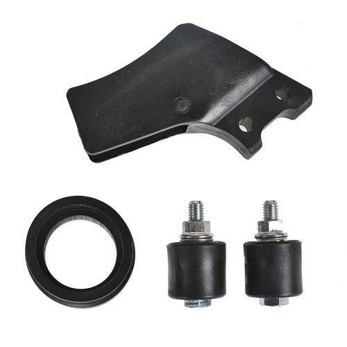 Solid Spare Chain Guide Kit Black For Yamaha Banshee YFZ350 1987-2006 5X4-22199-00-00