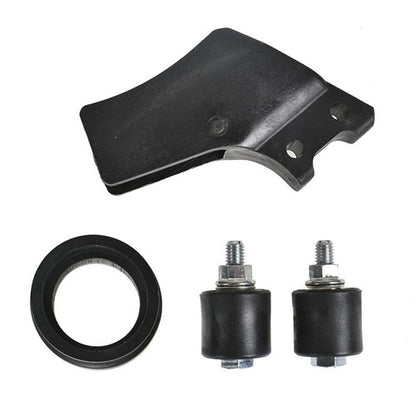 Solid Spare Chain Guide Kit Black For Yamaha Banshee YFZ350 1987-2006 5X4-22199-00-00