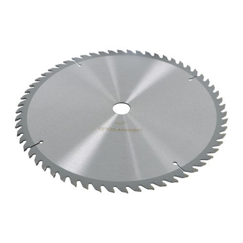 Solid Spare 12Inch 60 Tooth 25.44mm Arbor Carbide Saw Blade For Wood Aluminum